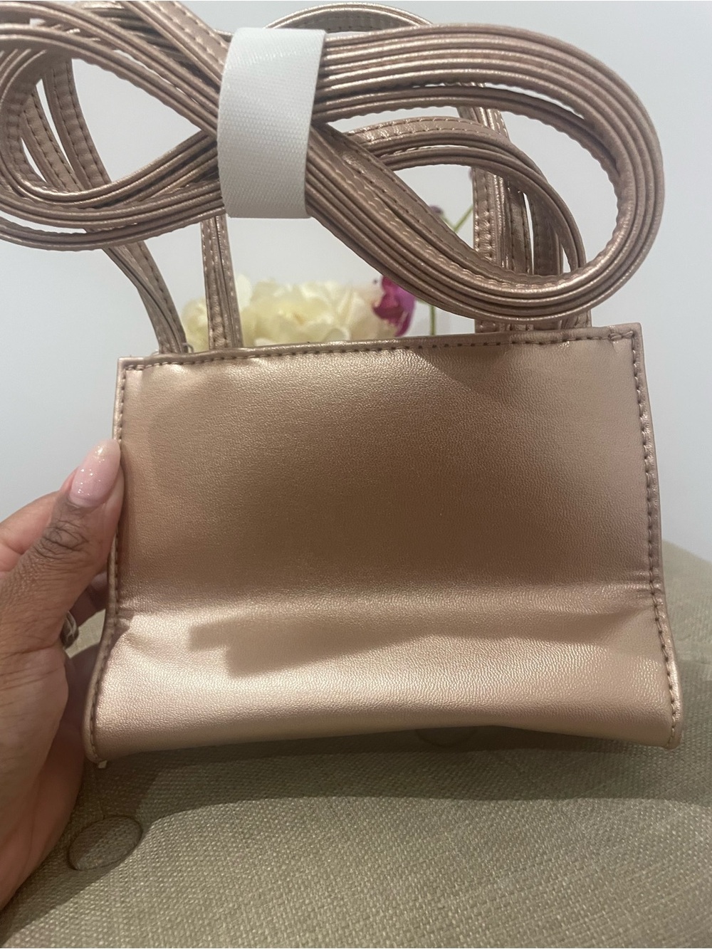 Telfar Copper Shopping Bag (Size S) - Picture 7 of 10